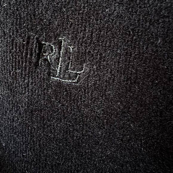 Ralph Lauren Women's Black and White Velour Jacket - Picture 5 of 8